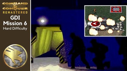 How to Beat Command & Conquer GDI Mission 6: Havoc - Hard - HD