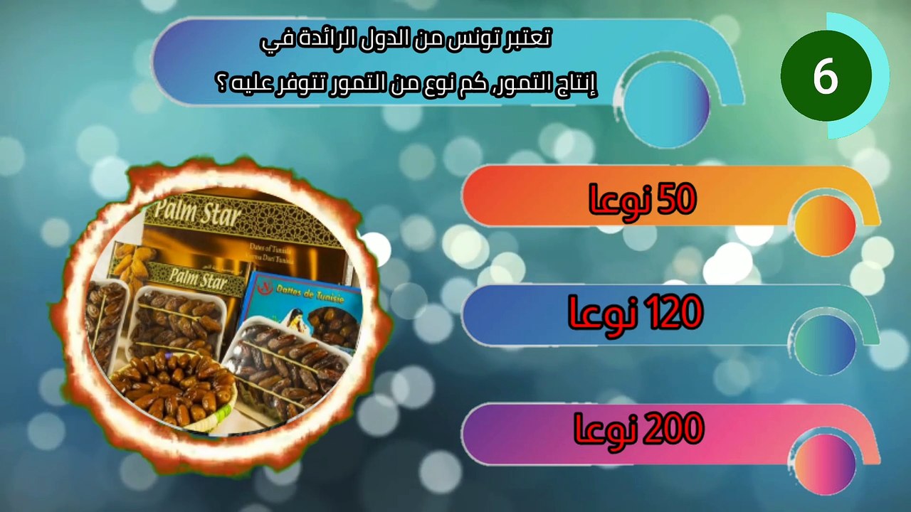 أسئلة ثقافية عامة عن تونس مع الإجابة/ معلومات مبهرة عن تونس