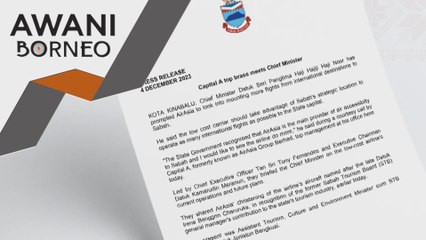 Hajiji mahu AirAsia uruskan lebih banyak penerbangan antarabangsa ke Sabah