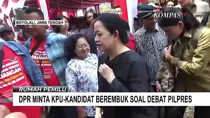 Skema Debat Pilpres Berubah, DPR Minta KPU dan Kandidat Capres-Cawapres Berembuk Lagi