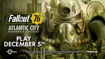 Fallout 76 Atlantic City Boardwalk Paradise Official Gameplay Trailer