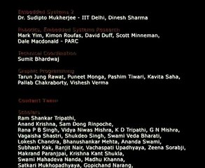 Credits -- Crossing Project: Living Dying and Transformation in Banaras