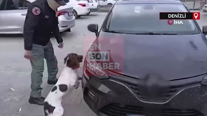 Denizli'de yedek lastikten uyuşturucu çıktı