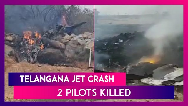 Telangana Jet Crash: Two Pilots Killed In Air Force Trainer Aircraft Crash; Probe Underway