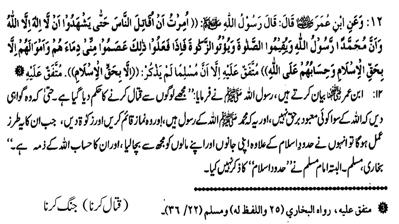 NABI PAK S.A.W NY FARMAYA MUJHE LOGON SE QETAAL KARNE KA HUKAM DIYA GIYA HAI (12)