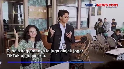 Alam Ganjar Diskusi hingga Joget TikTok Bareng Pengusaha Muda Makassar