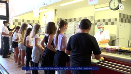Reportage - AB Epluche crée le lien entre les agriculteurs et les cantines