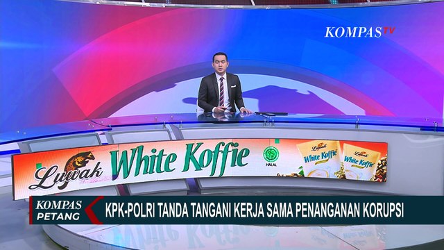 Kata Ketua KPK dan Kapolri Usai Tanda Tangani Perjanjian Berantas Korupsi