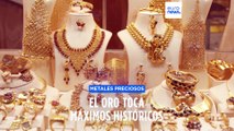 Economía | El oro toca el máximo histórico al cotizarse a 68 euros el gramo