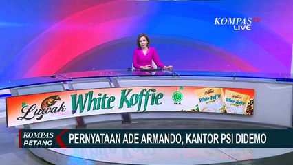 Tak Terima Ade Armando Singgung Politik Dinasti DIY, Warga Yogyakarta Unjuk Rasa di Kantor DPW PSI!