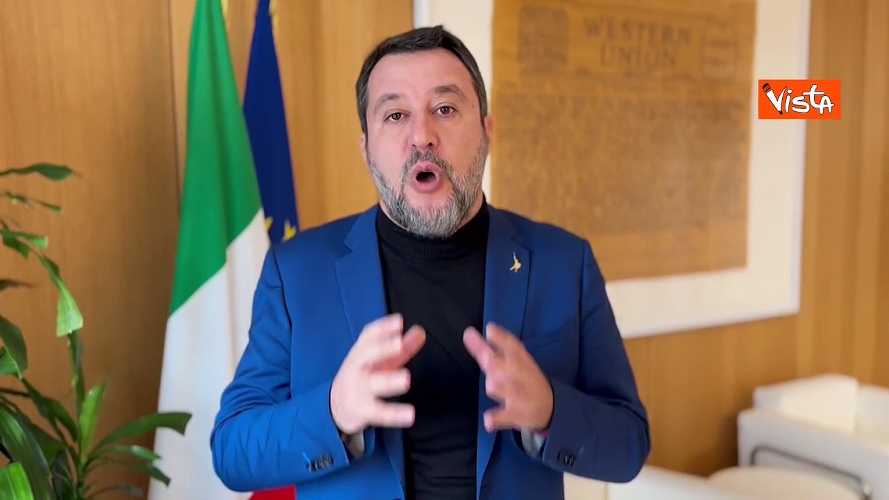 Salvini: "Vogliamo un'Europa con meno tasse e obblighi e pi? sicurezza per i cittadini"