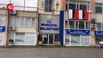 Depremden sonra Mudanya Belediyesi tedbir amaçlı boşaltıldı