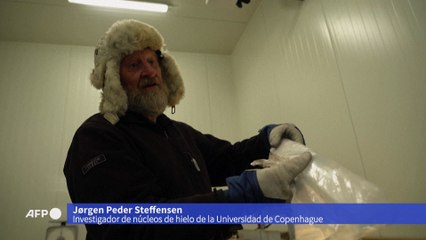 Muestras de hielo ancestral de biblioteca bajo cero cuentan el pasado del clima