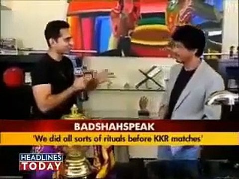 Shahrukh Khan's interview about KKR victory, Wankhede stadium incident, his personality etc.
