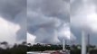 Imagens impressionantes registram princípio de formação de Tornado em Cascavel