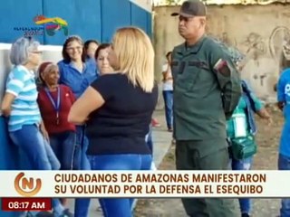 Pueblo de Amazonas se lanza a la calle a ejercer su derecho al voto en defensa del Esequibo