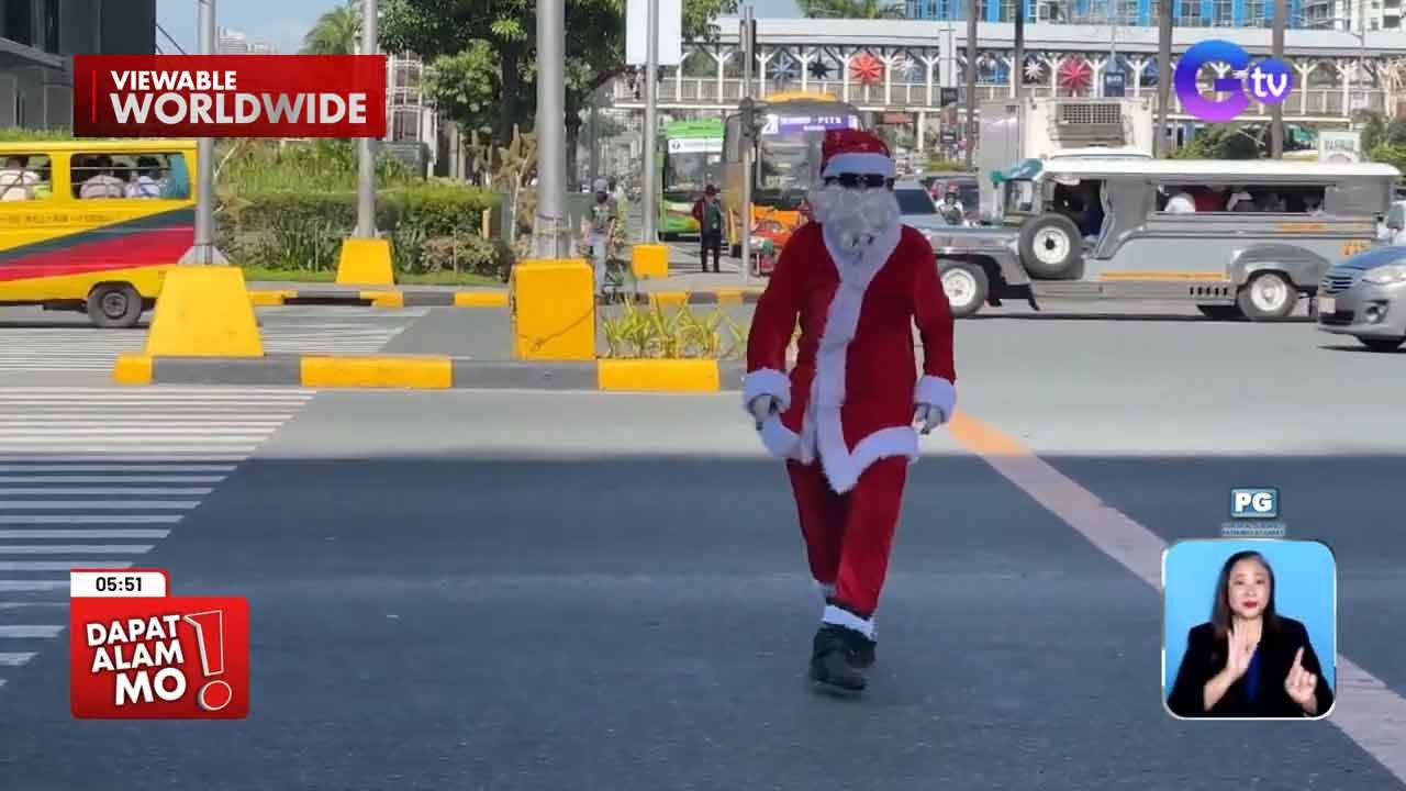 Dancing Santa Claus na enforcer sa Pasay City, kilalanin! | Dapat Alam Mo!