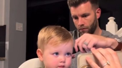 Dad gifts baby son a bald spot after trimming session turns messy