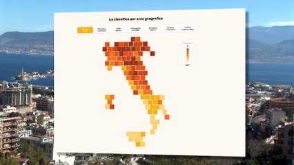 Qualità della vita, Messina all'89 posto