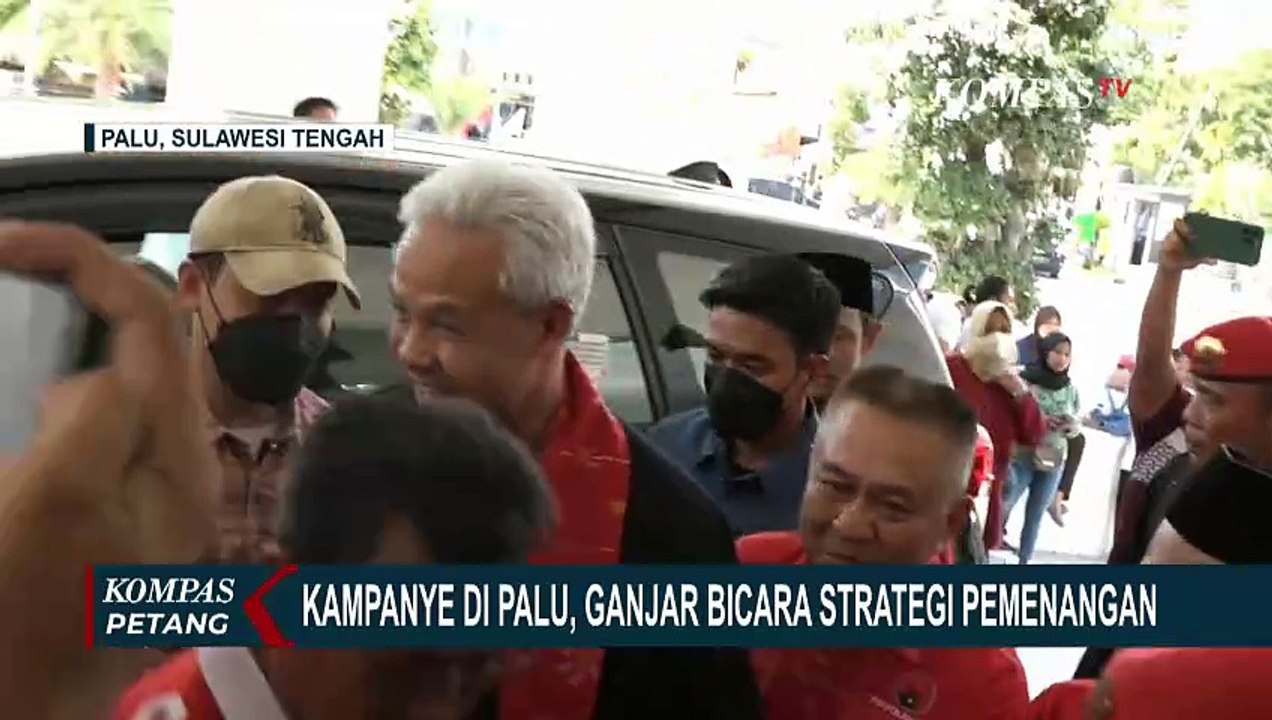 Sebut Palu Sulteng Adalah Lumbung Suara Gerindra dan NasDem, Ganjar Pranowo Tetap Optimistis!