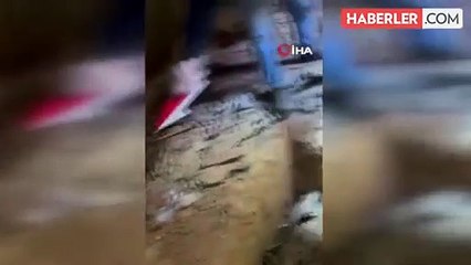 Gaziantep'te deprem sonrası Roma dönemine ait mezar bulundu