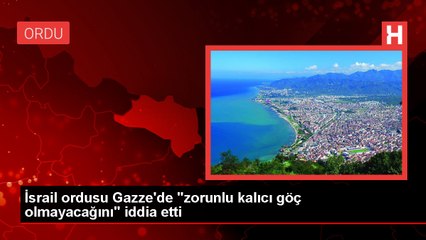 İsrail ordusu, Gazze'deki yerleşim bölgelerindeki Filistinlilere tahliye emri gönderdi
