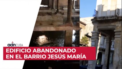 Edificio abandonado en el barrio Jesús María