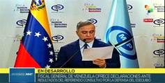 Fiscal General de Venezuela reafirma respaldo popular a defensa del Esequibo