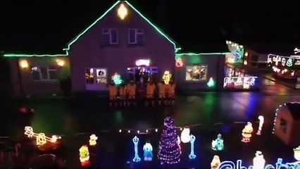 Stunning Christmas light display to benefit Lough Swilly RNLI