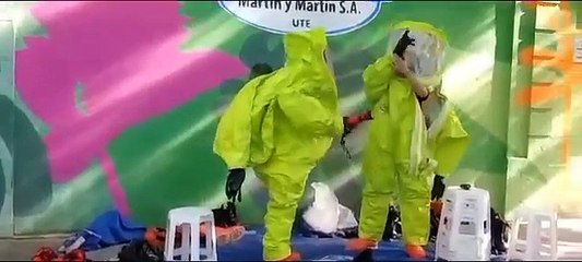 Así actuó personal del SAME para rescatar a operarios de la fábrica de Barracas