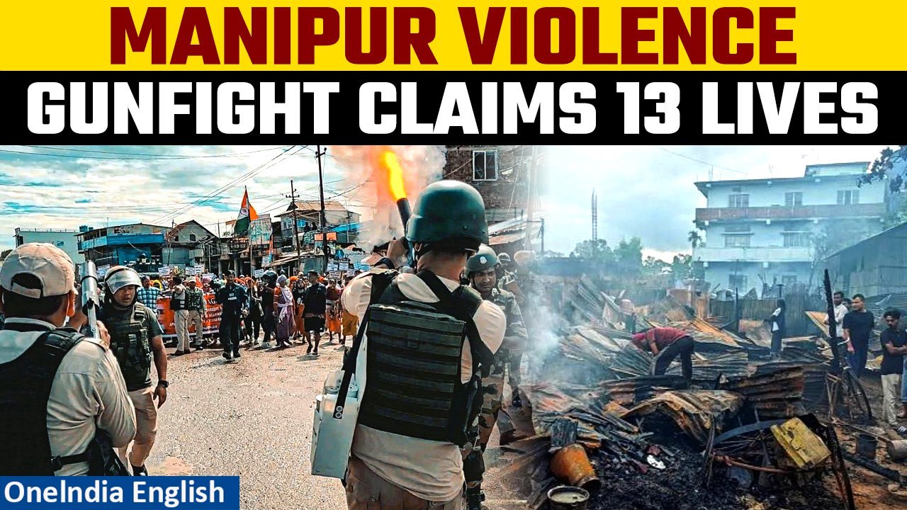Manipur violence: At least 13 dead, police chief's home attacked