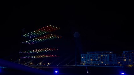 Bristol’s first drone show: a retelling of the greatest story of all time, evolution