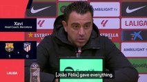 Xavi and Simeone discuss 'difference maker' Felix