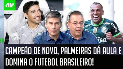 "Gente, o Palmeiras FOI CAMPEÃO de 4 dos ÚLTIMOS 8 Brasileiros! Isso MOSTRA que..." VERDÃO DÁ AULA!