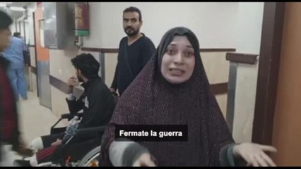 Gaza, una donna che ha perso la figlia: "È 'nabka', (catastrofe), fermate la guerra"
