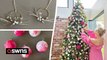 Mum spends eight hours painstakingly hand-making 350 decorations for her Christmas tree - and saves herself $2,250