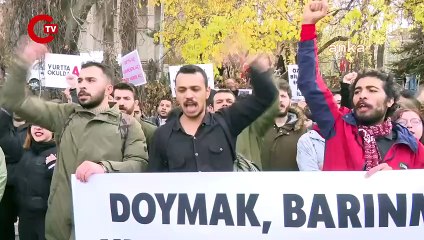 Ankara Üniversitesi öğrencileri şeker ezdi...