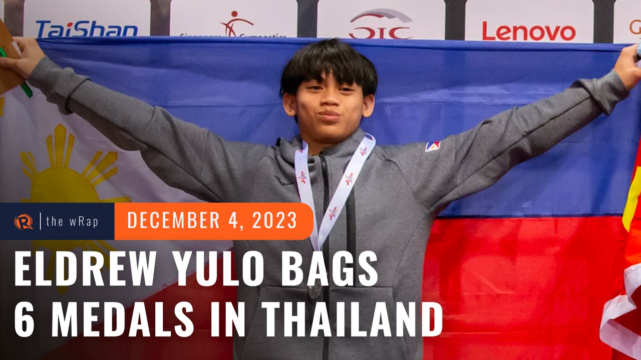 Eldrew Yulo dominates in Thailand tiff, bags 6 medals