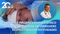 Epidemia de influenza y pico de enfermedades respiratorias en festividades navideñas - #MSP