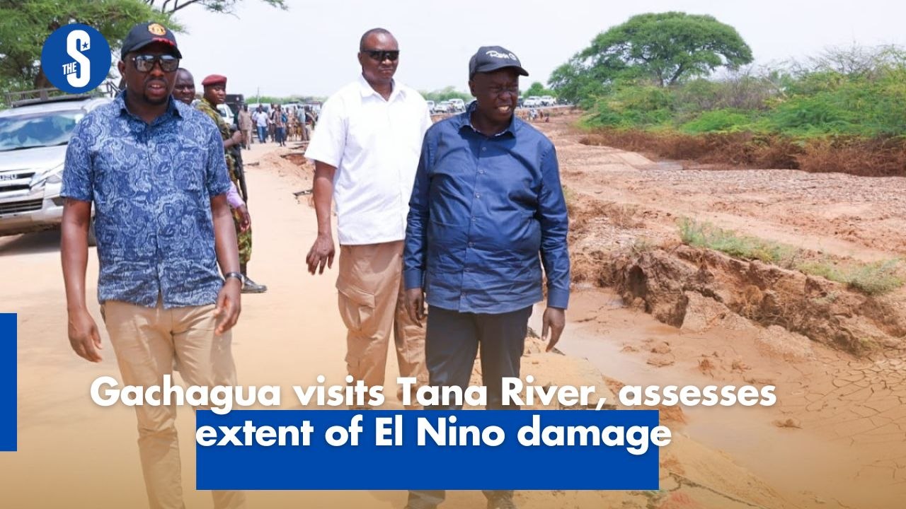 Gachagua visits Tana River, assesses extent of El Nino damage