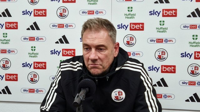 Crawley Town v Bristol Rovers in the EFL Trophy | Preview with Scott Lindsey