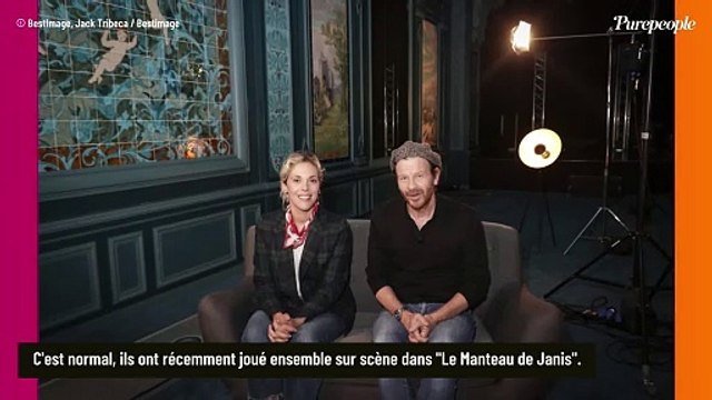 Alysson Paradis et Philippe Lelièvre complices pour un numéro inédit d'Olympiascope avec Bernard Montiel