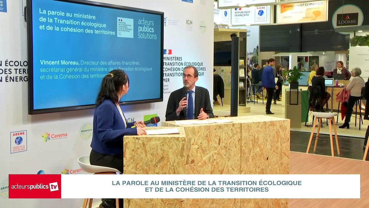 La parole au ministère de la Transition écologique et de la Cohésion des territoires