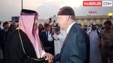 Cumhurbaşkanı Erdoğan, Katar Emiri Al Thani ile bir araya geldi