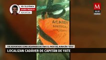 Encuentran cuerpo del capitán del yate Acarey después de 38 días de búsqueda