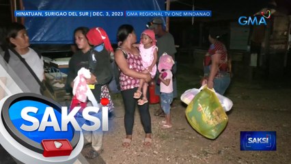 Lindol noong Sabado sa Mindanao, sinundan ng panibagong lindol kaninang umaga | Saksi