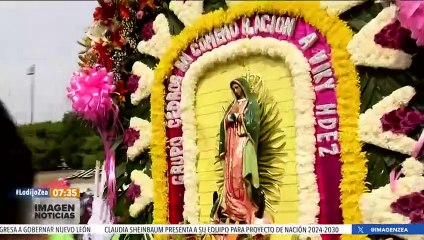 Peregrinos ya comenzaron a llegar a la Basílica de Guadalupe