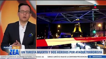 Presunto extremista islámico mata a un turista alemán en París