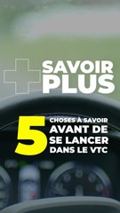 5 Choses à savoir avant de se lancer dans le VTC