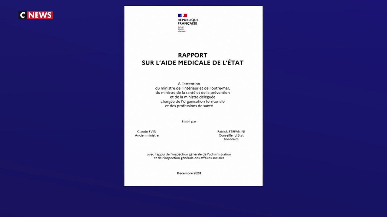 Aide Médicale d'Etat : que contient le rapport ?